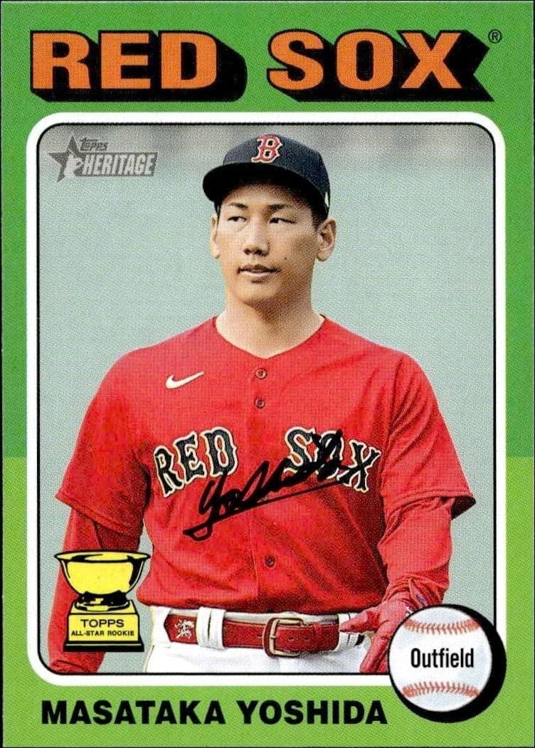 2024 Topps Heritage Masataka Yoshida #292 trading card