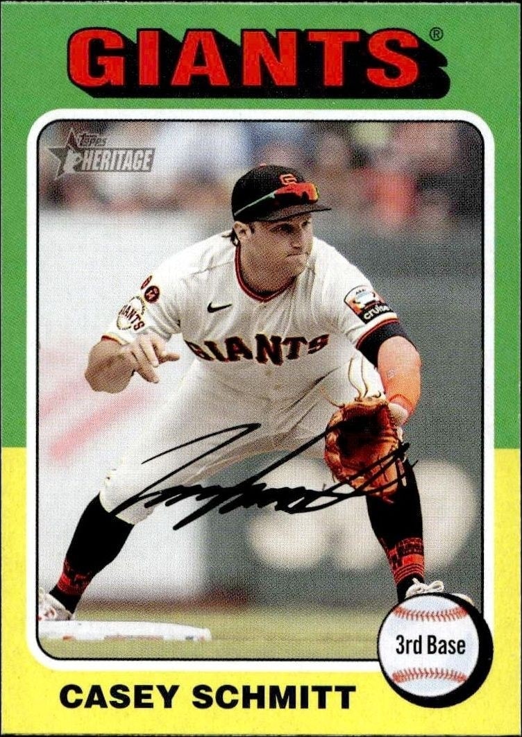 2024 Topps Heritage checklist preview