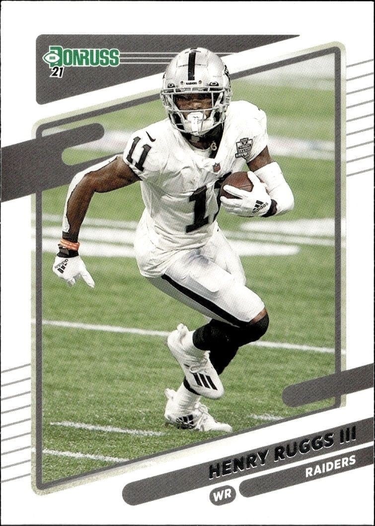 2021 Panini Donruss Henry Ruggs III #90 trading card