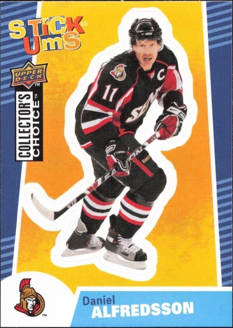 2009-10 Upper-Deck Collector's Choice Daniel Alfredsson #SU18 trading card