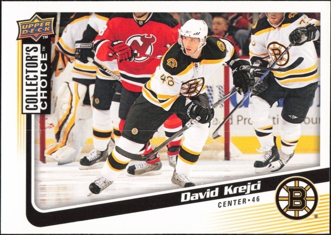 2009-10 Upper-Deck Collector's Choice David Krejci #162 trading card