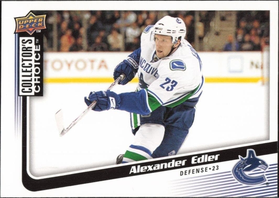 2009-10 Upper-Deck Collector's Choice Alexander Edler #141 trading card