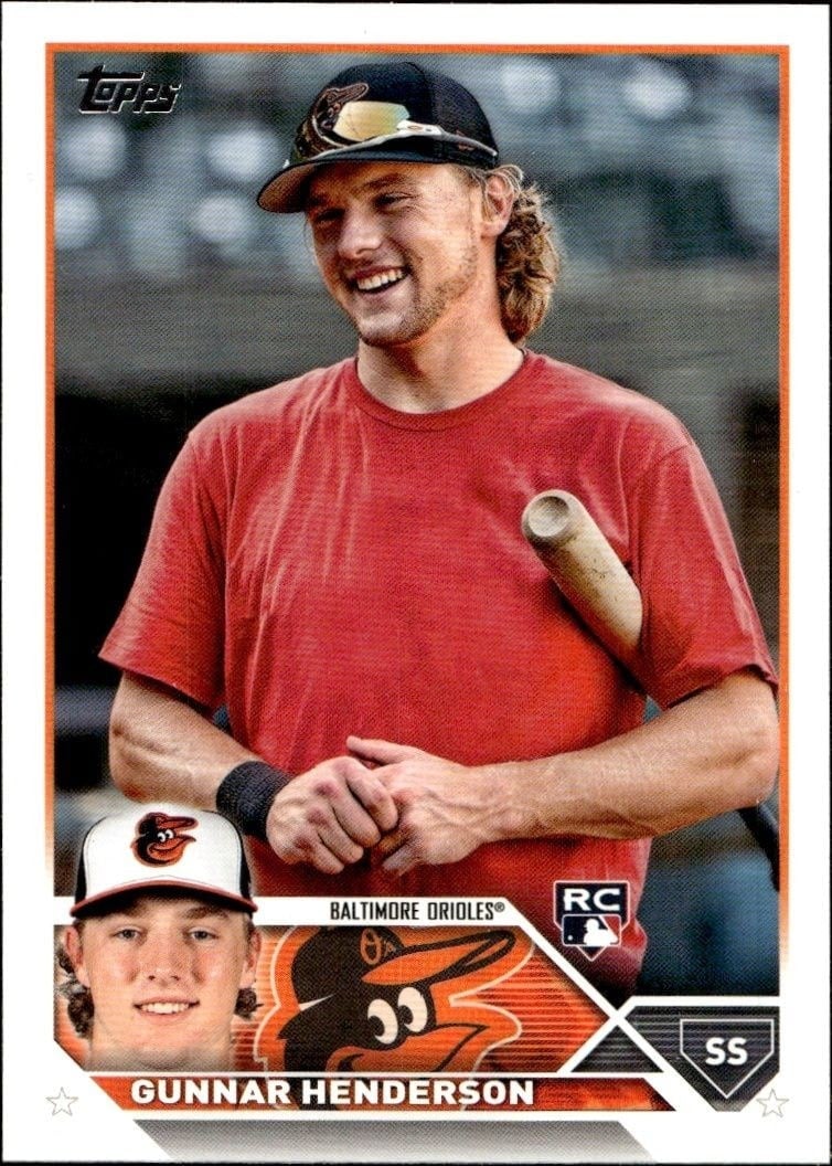 2023 Topps Gunnar Henderson #206 trading card