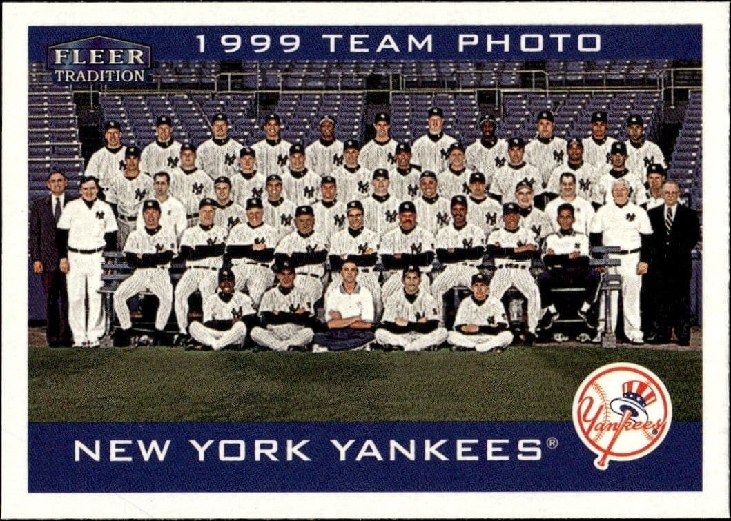 2000 Fleer Tradition Glossy New York Yankees #369 trading card