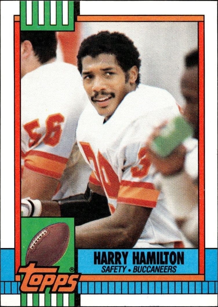 1990 Topps Harry Hamilton #410 trading card