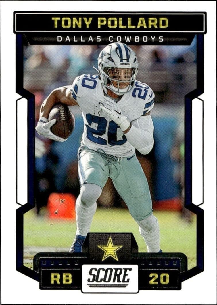 2023 Panini Score Tony Pollard #226 trading card
