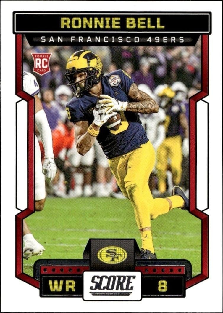 2023 Panini Score Ronnie Bell #344 trading card