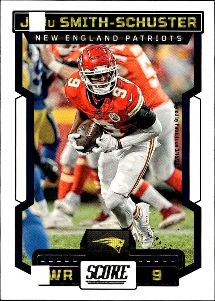2023 Panini Score Juju Smith-Schuster #122 trading card