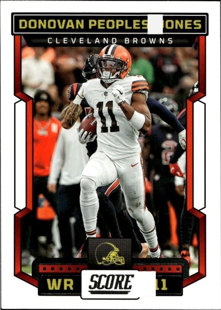 2023 Panini Score Donovan Peoples-Jones #213 trading card