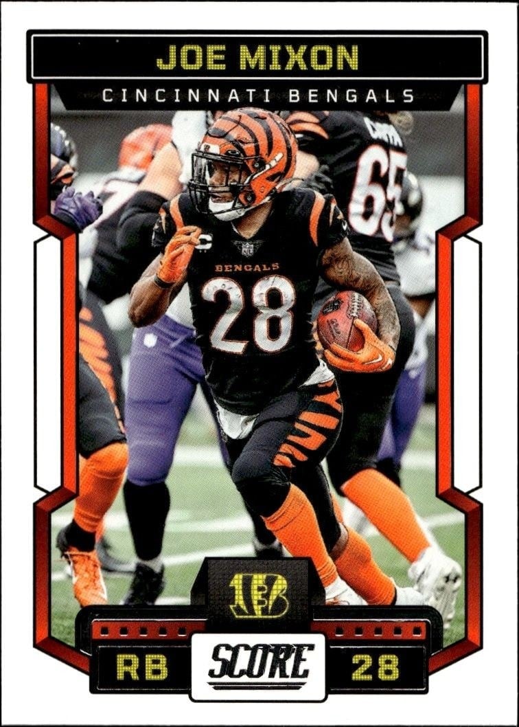 2023 Panini Score Joe Mixon #200 trading card