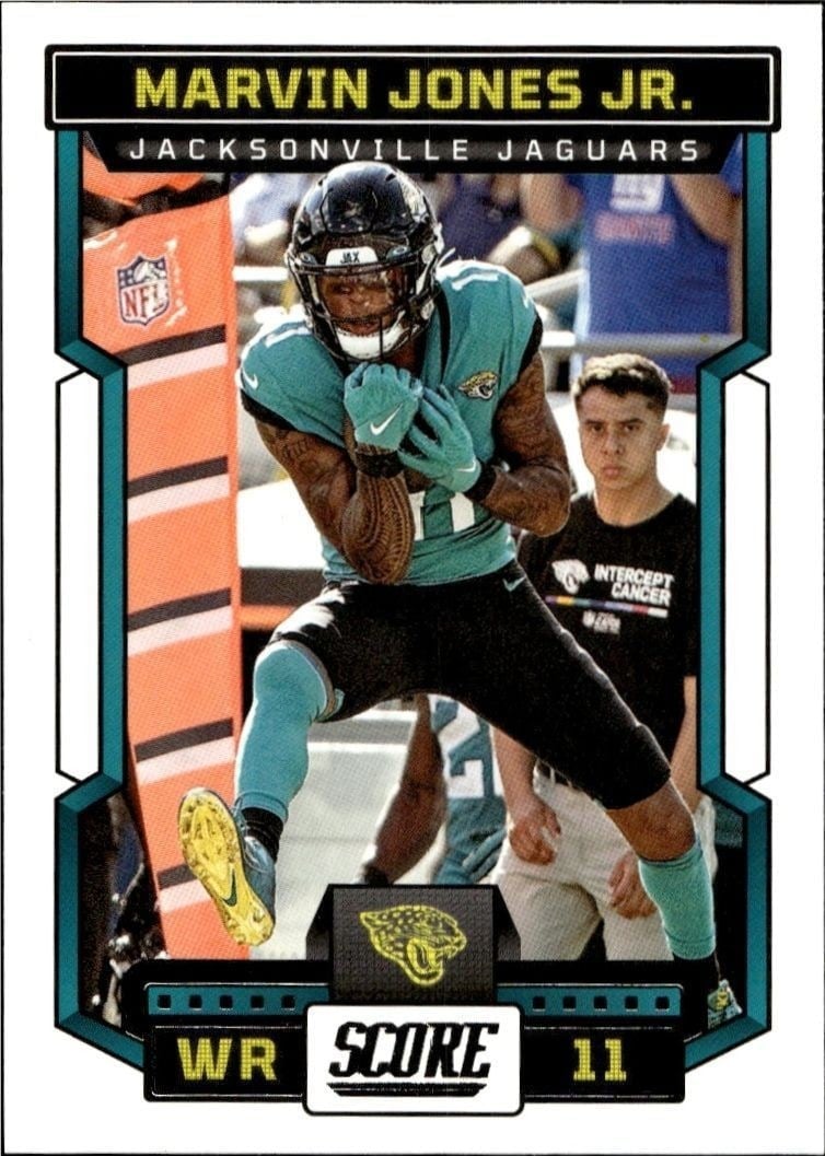 2023 Panini Score Marvin Jones Jr. #22 trading card