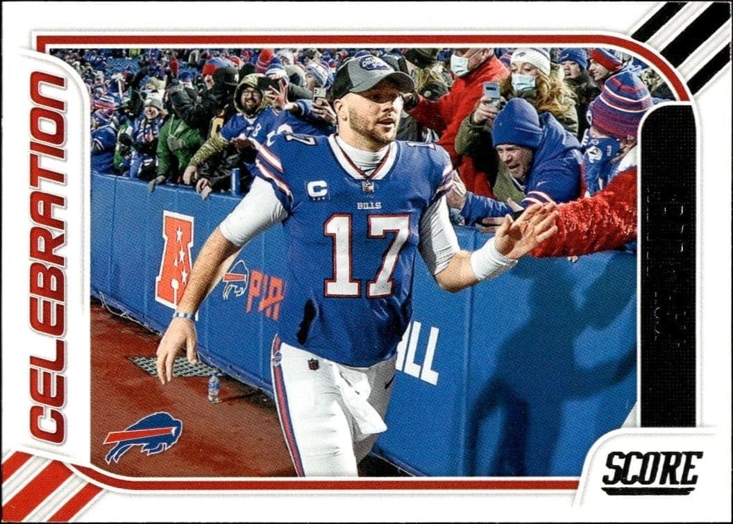 2023 Panini Score Josh Allen #16 trading card
