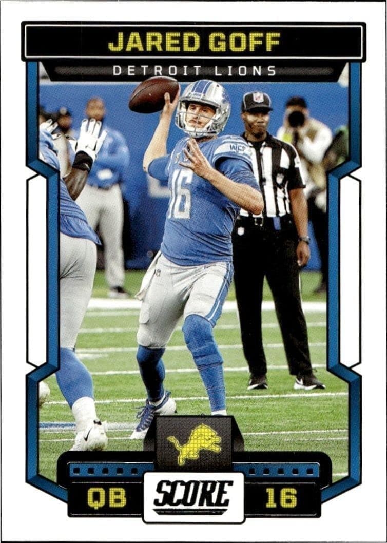 2023 Panini Score Jared Goff #79 trading card