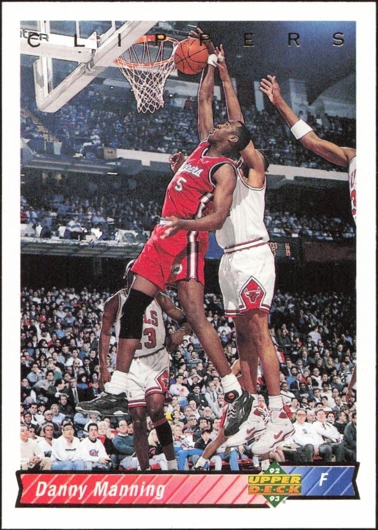 1992-93 Upper-Deck Danny Manning #270 trading card