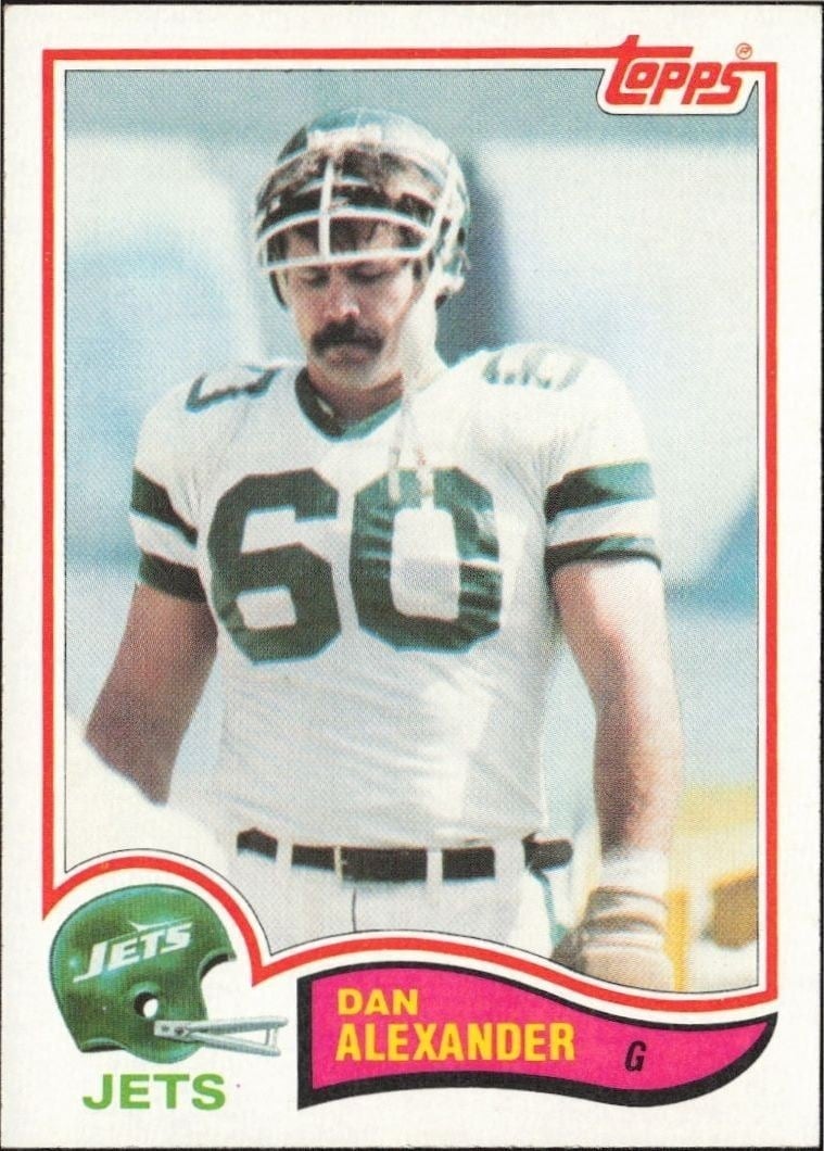 1982 Topps Dan Alexander #161 trading card