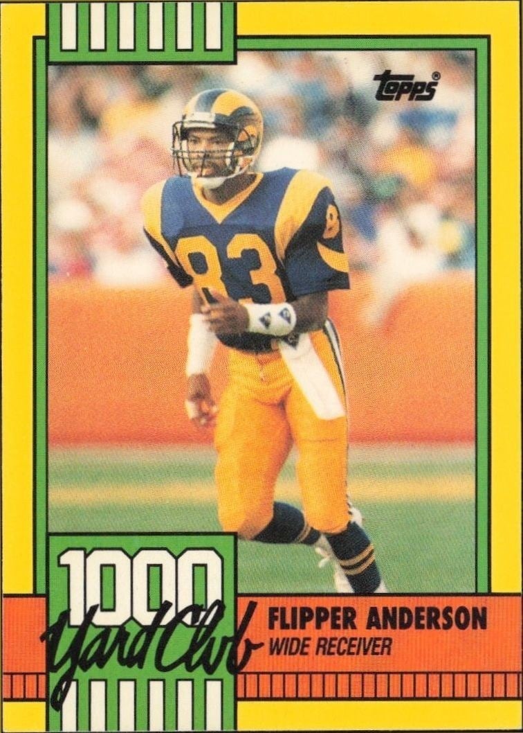 1990 Topps Flipper Anderson #18 trading card