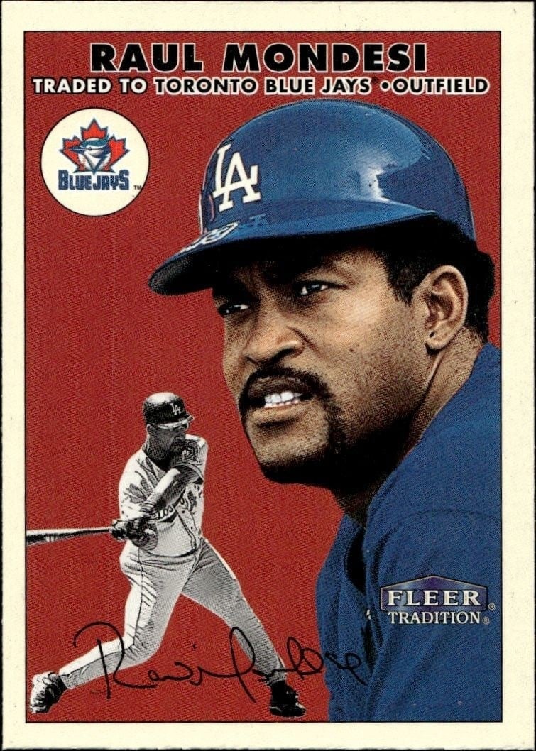 2000 Fleer Tradition Glossy Raul Mondesi #248 trading card