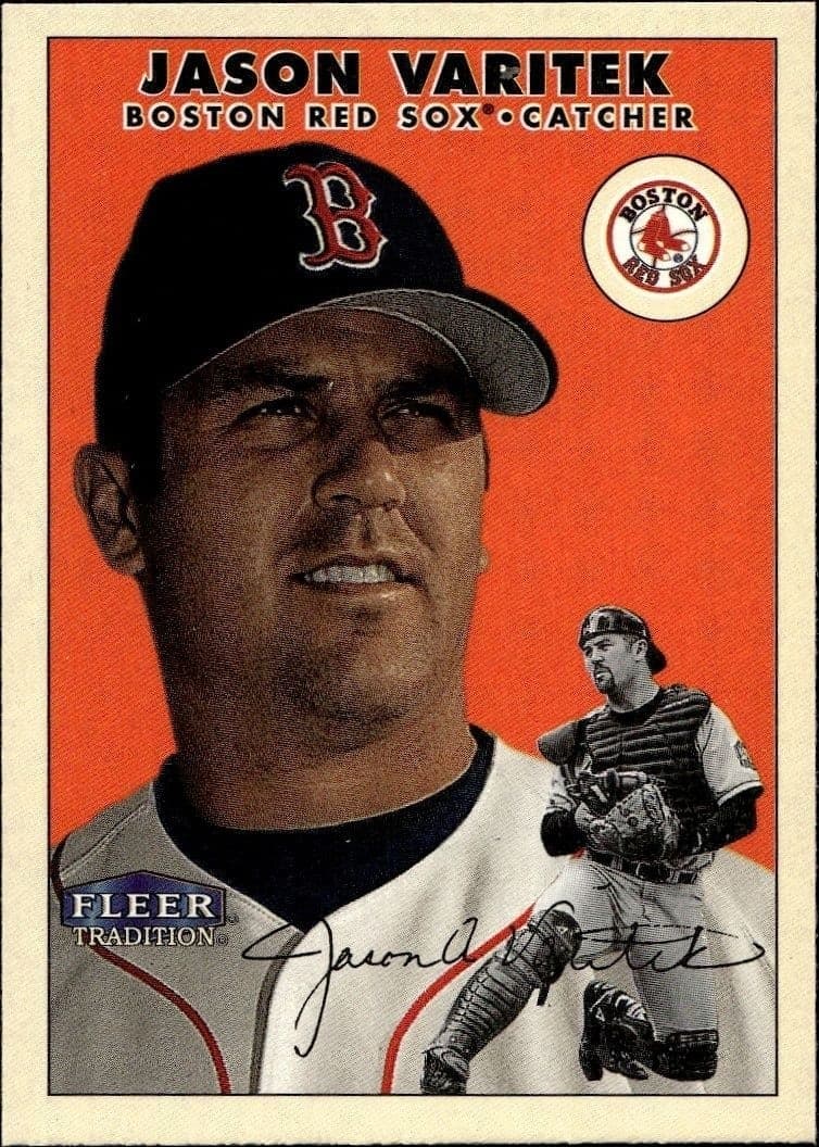 2000 Fleer Tradition Glossy Jason Varitek #286 trading card