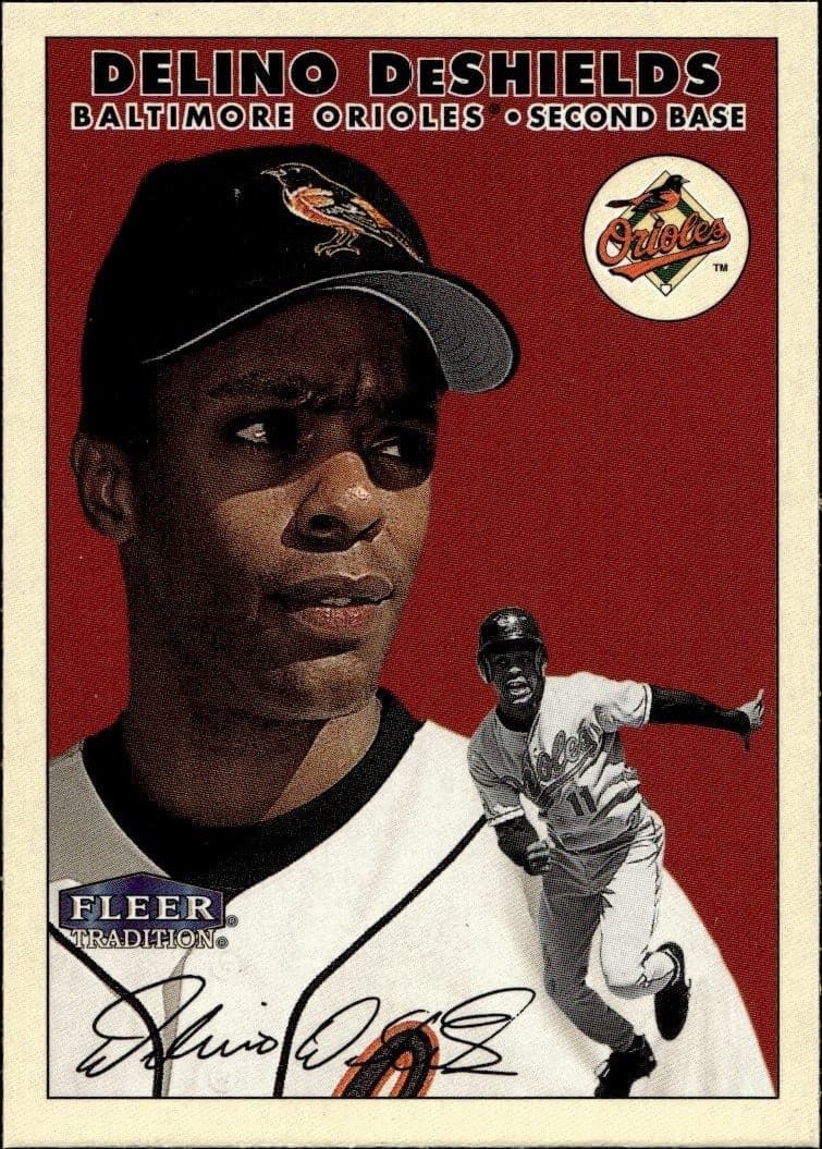 2000 Fleer Tradition Glossy Delino DeShields #372 trading card