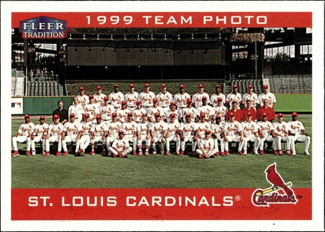 2000 Fleer Tradition Glossy St. Louis Cardinals #382 trading card