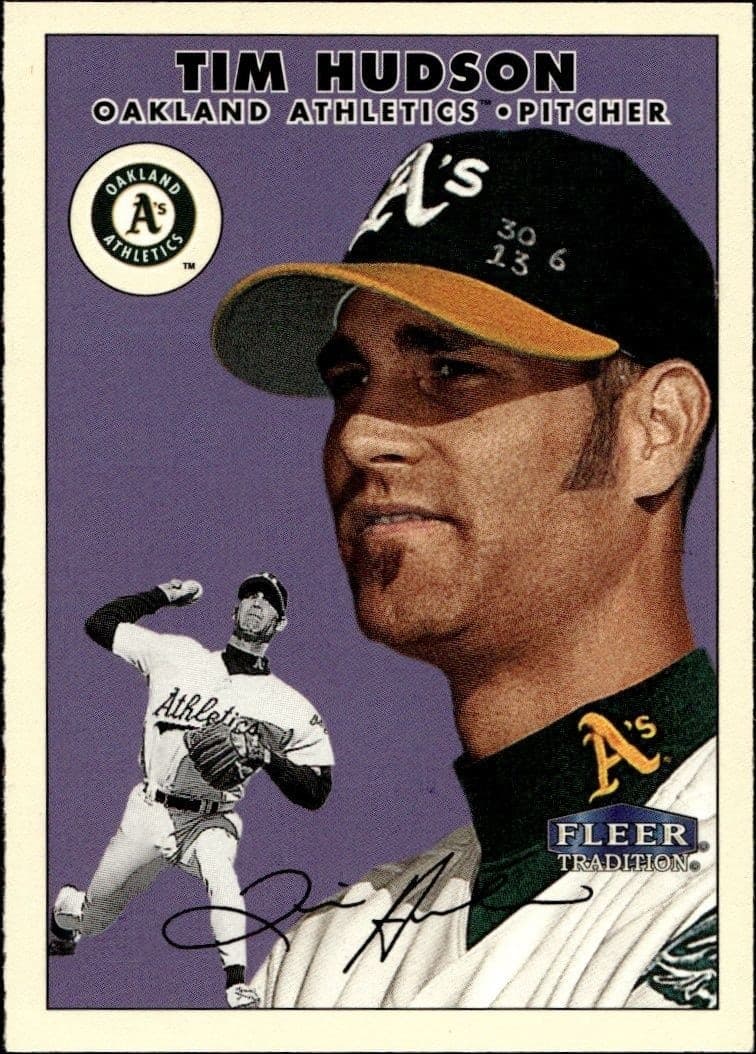 2000 Fleer Tradition Glossy Tim Hudson #312 trading card