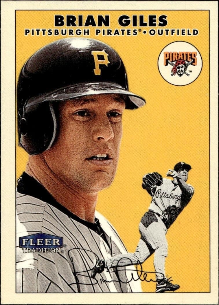 2000 Fleer Tradition Glossy Brian Giles #181 trading card