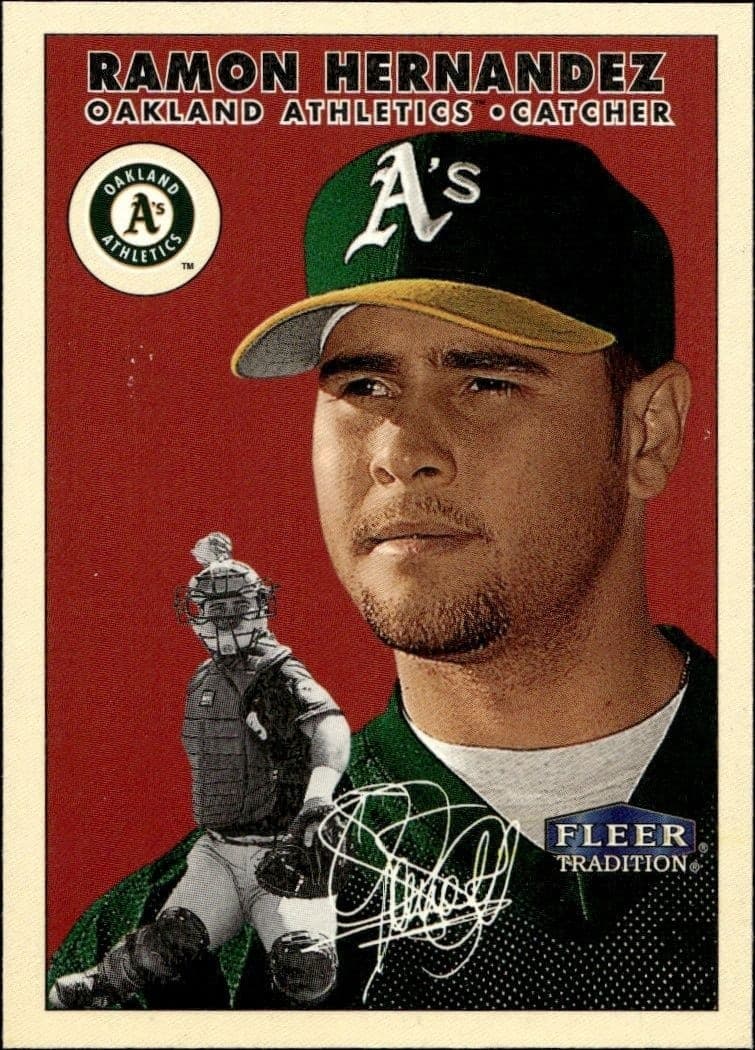 2000 Fleer Tradition Glossy Ramon Hernandez #151 trading card