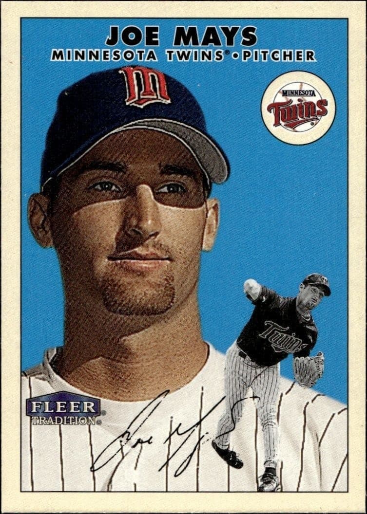 2000 Fleer Tradition Glossy Joe Mays #198 trading card