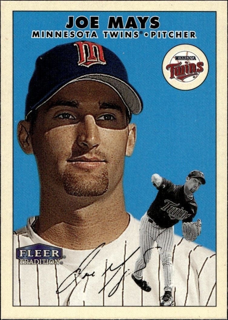 2000 Fleer Tradition Glossy Joe Mays #198 trading card