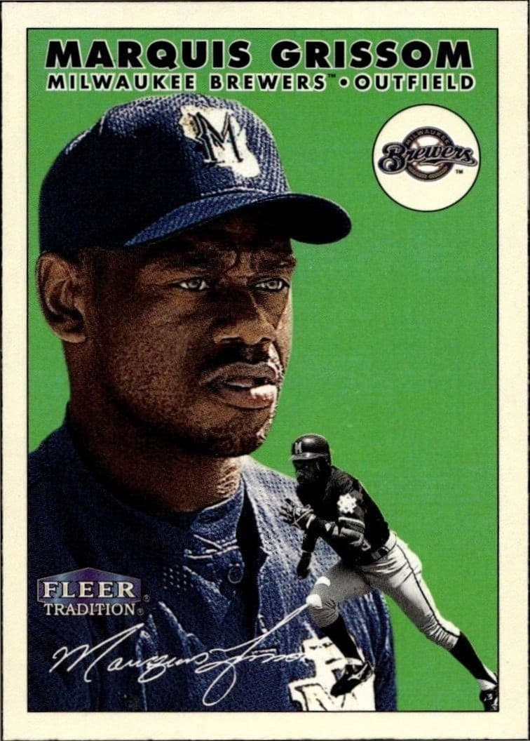 2000 Fleer Tradition Glossy Marquis Grissom #177 trading card