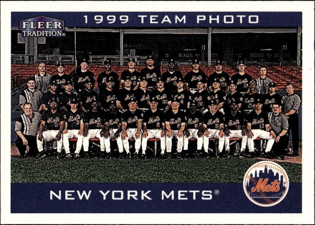 2000 Fleer Tradition Glossy New York Mets #307 trading card