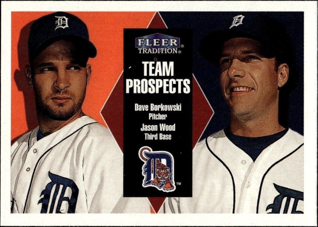 2000 Fleer Tradition Glossy Dave Borkowski #24 trading card