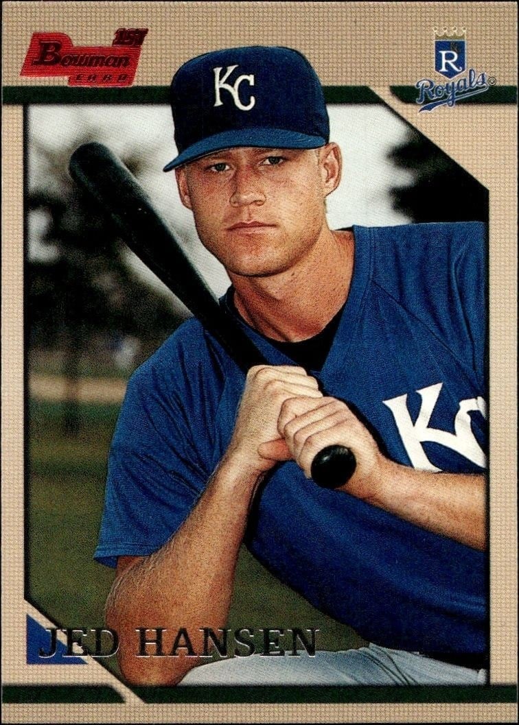 1996 Bowman Jed Hansen #300 trading card