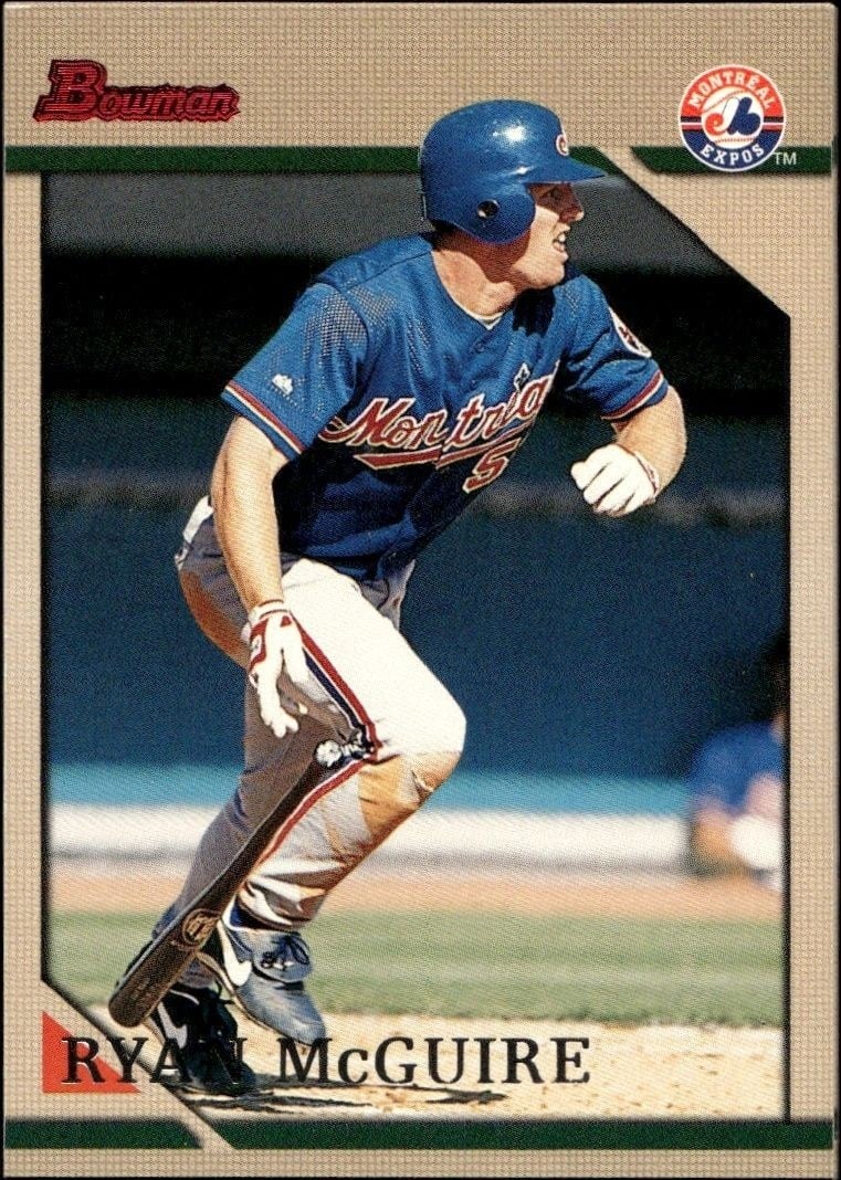 1996 Bowman Ryan McGuire #213 trading card