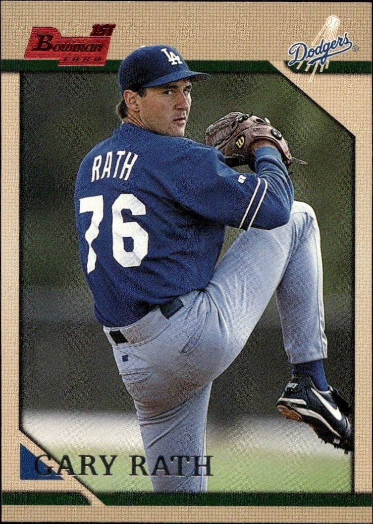 1996 Bowman Gary Rath #290 trading card