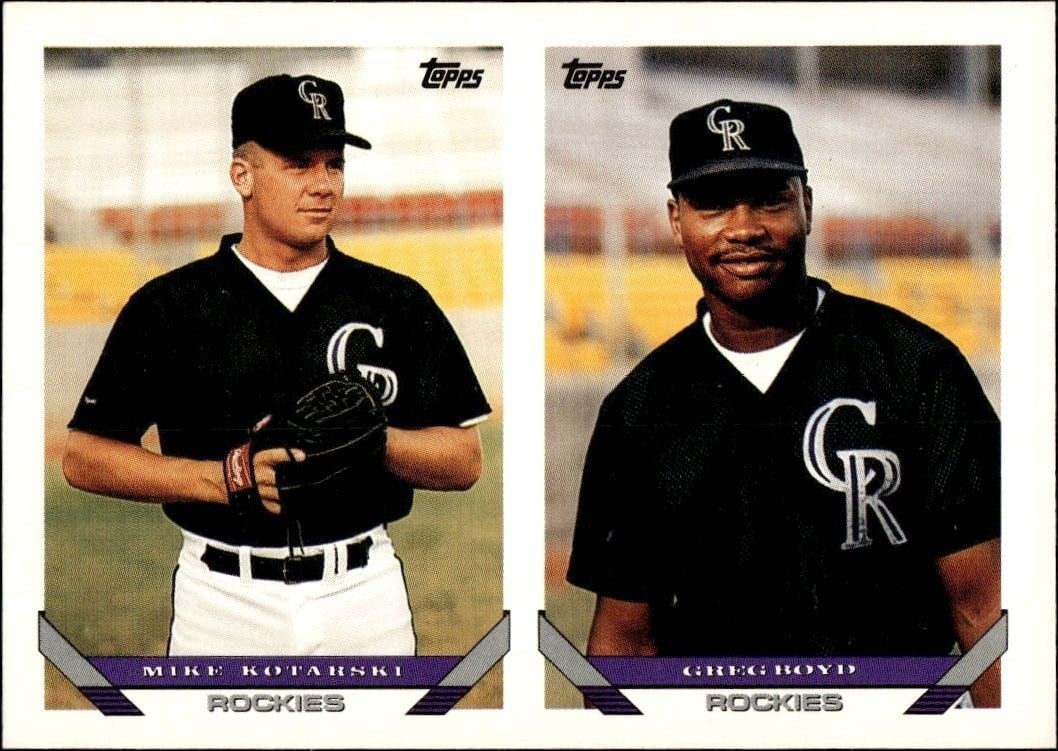 1993 Topps Mike Kotarski #621 trading card