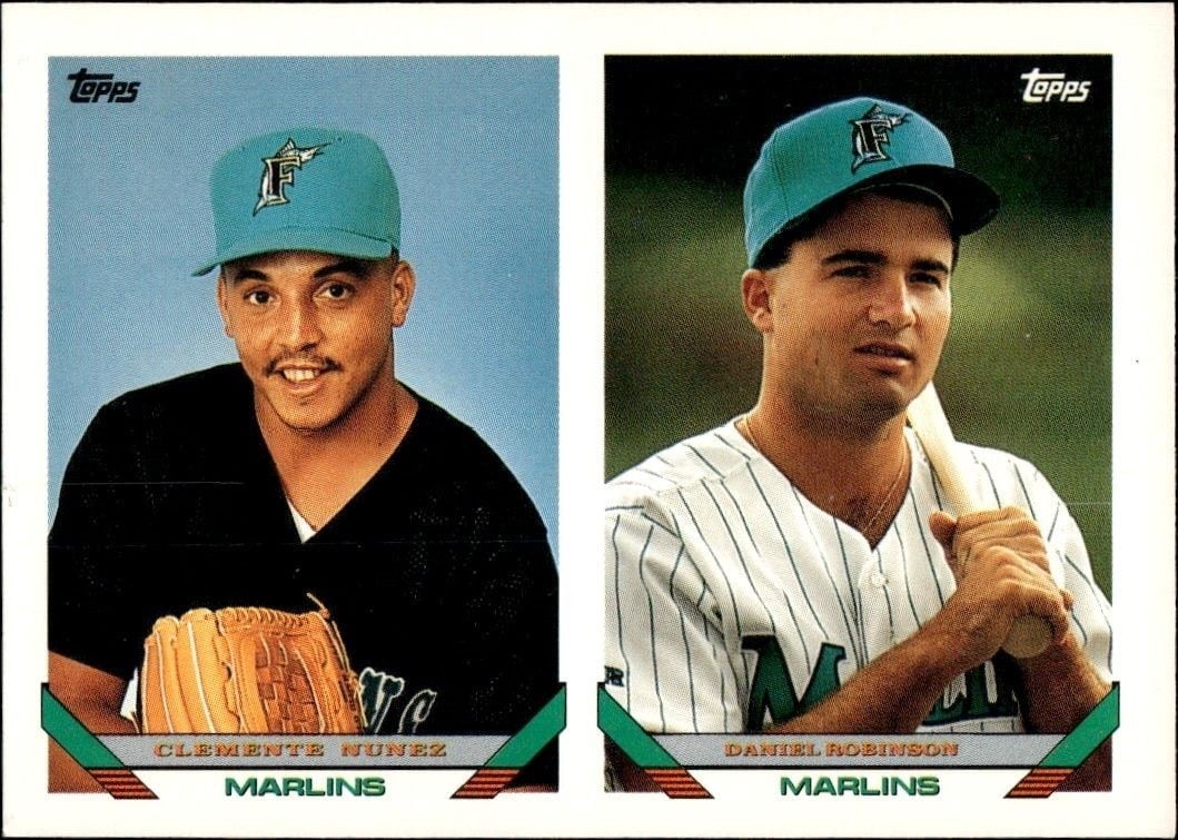 1993 Topps Clemente Nunez #599 trading card