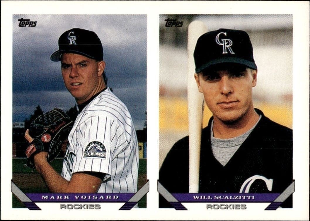 1993 Topps Mark Voisard #476 trading card