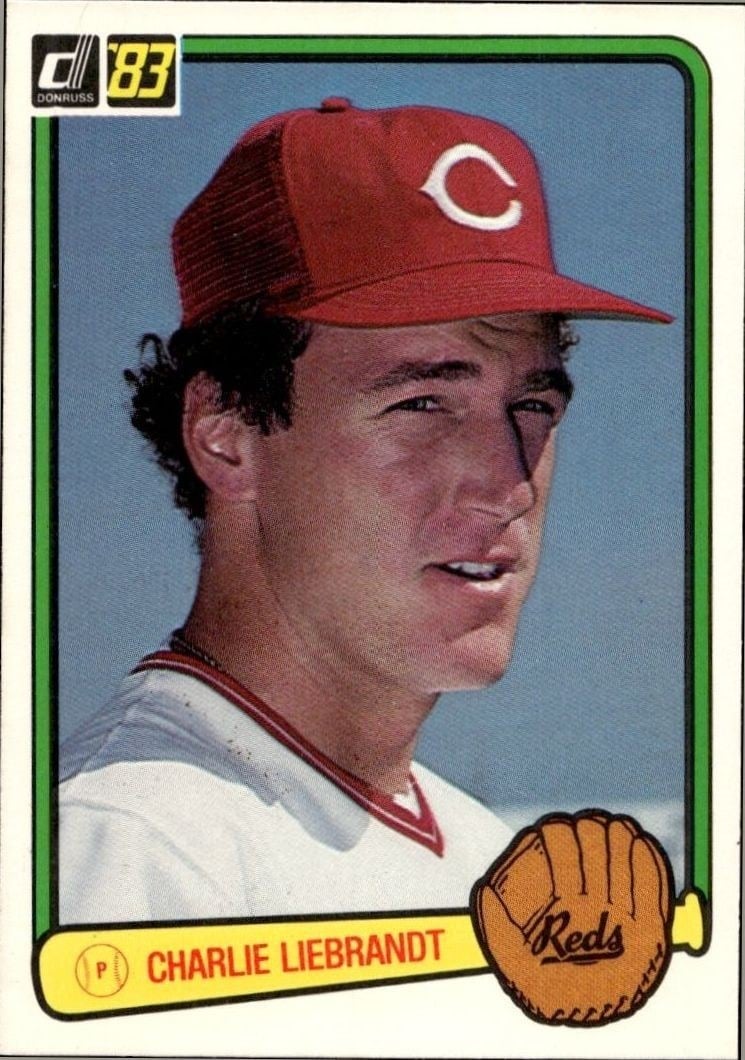 1983 Donruss Charlie Leibrandt #421 trading card