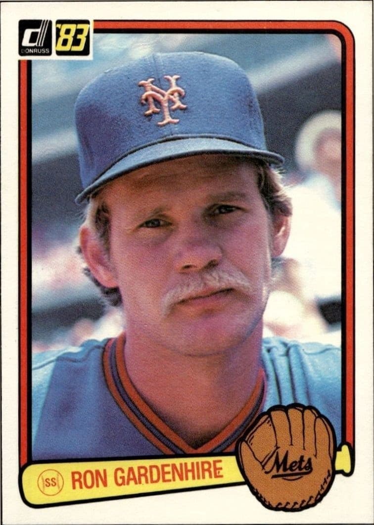 1983 Donruss Ron Gardenhire #175 trading card