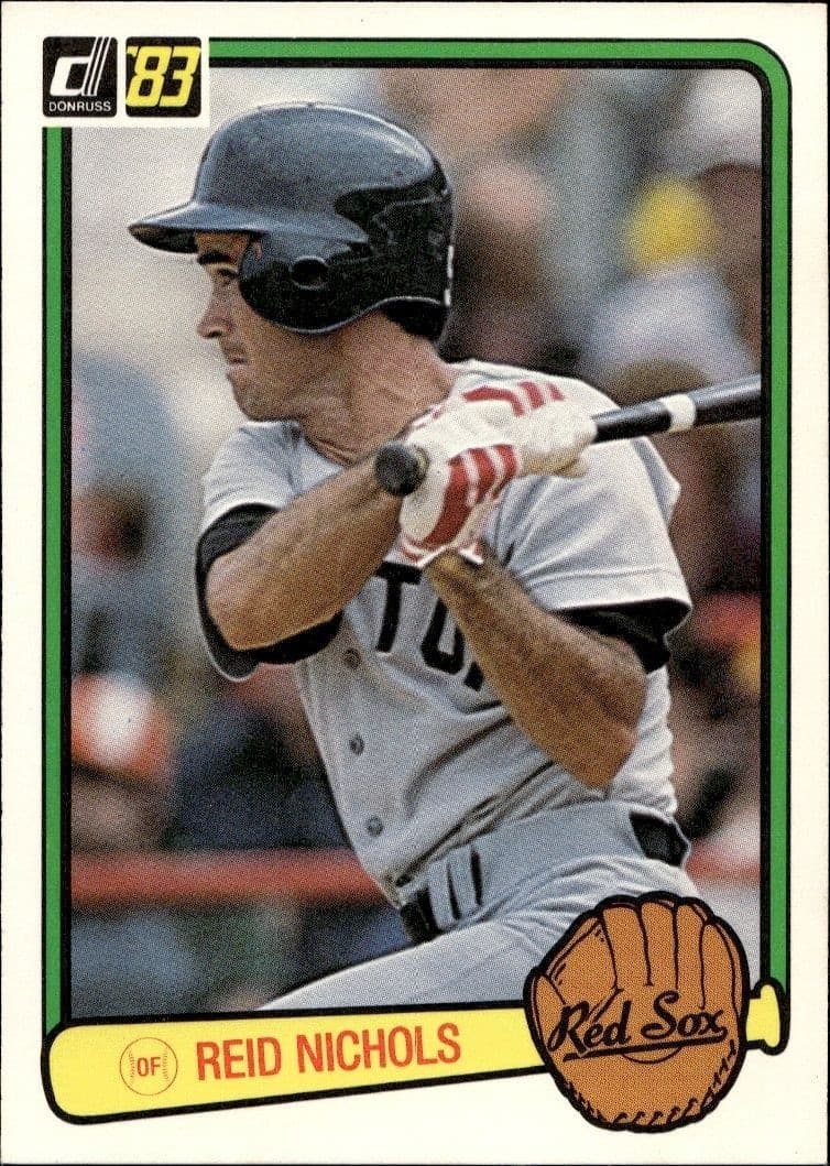 1983 Donruss Reid Nichols #460 trading card