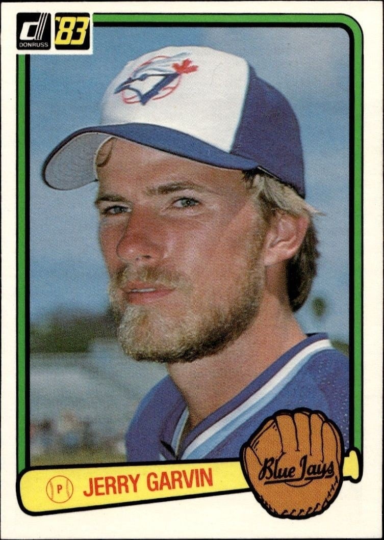1982 Donruss Jerry Garvin #227 trading card
