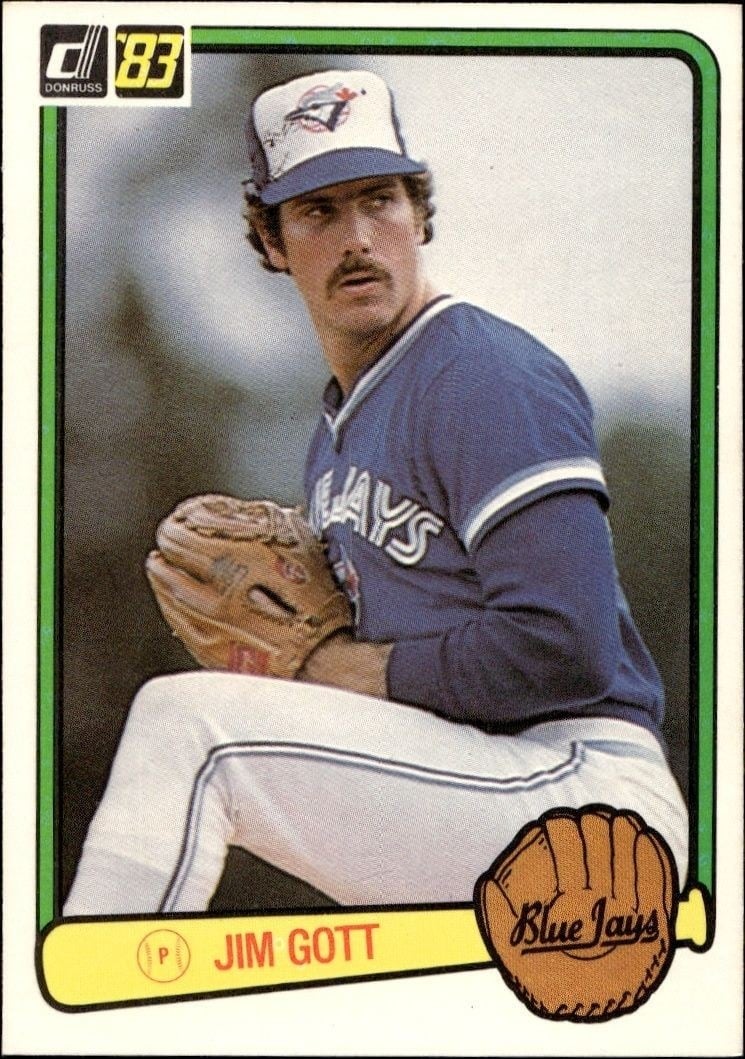 1983 Donruss Jim Gott #353 trading card