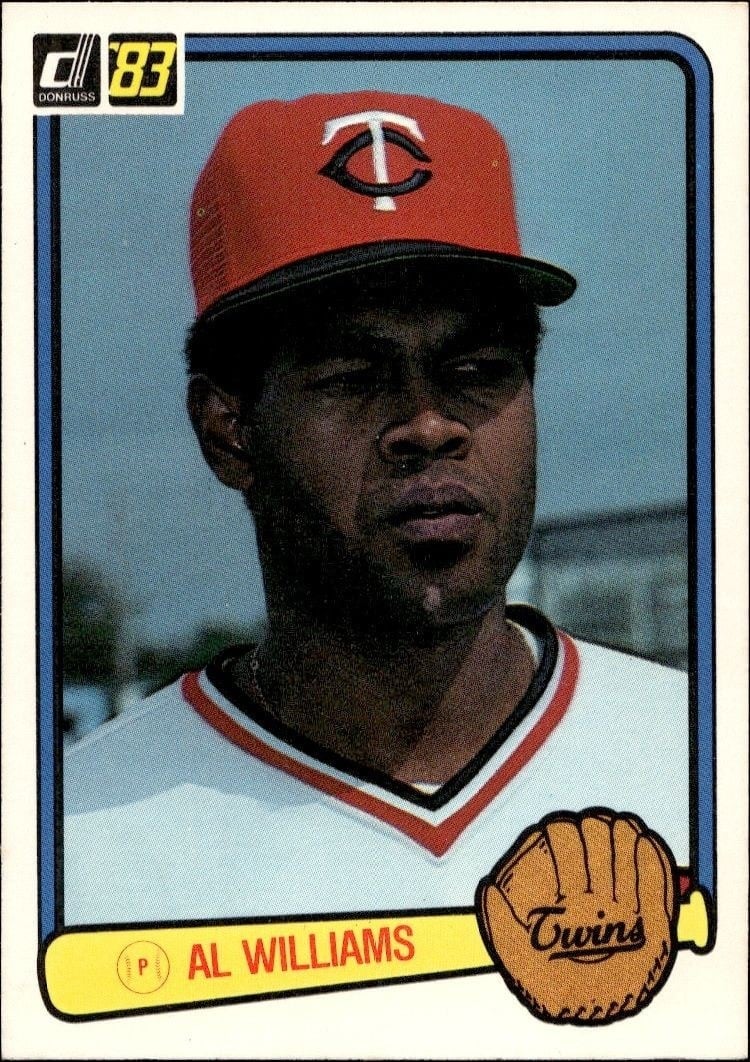 1983 Donruss Al Williams #508 trading card