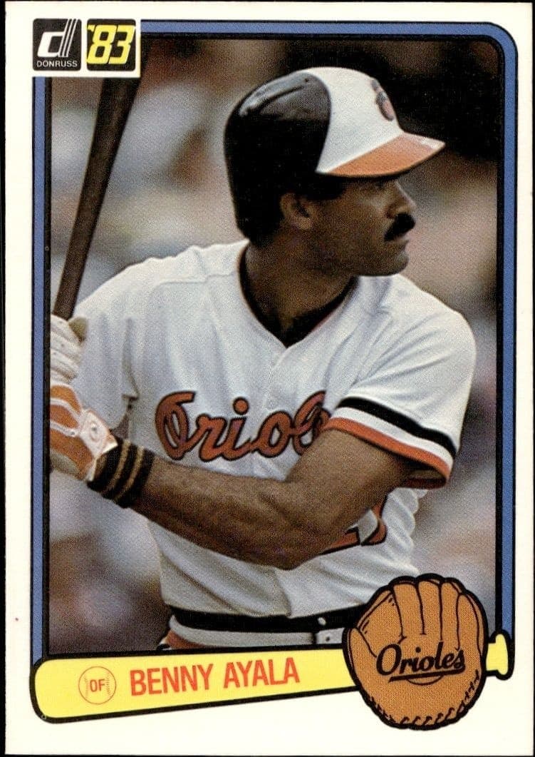 1983 Donruss Benny Ayala #331 trading card