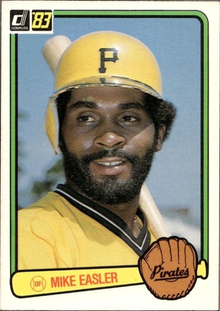 1983 Donruss Mike Easler #221 trading card