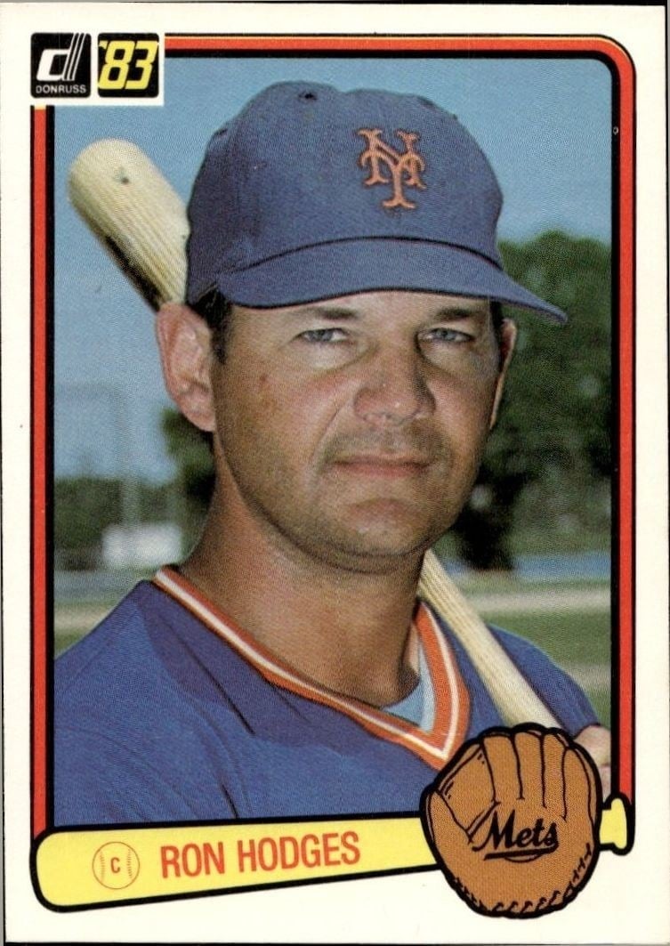 1983 Donruss Ron Hodges #476 trading card