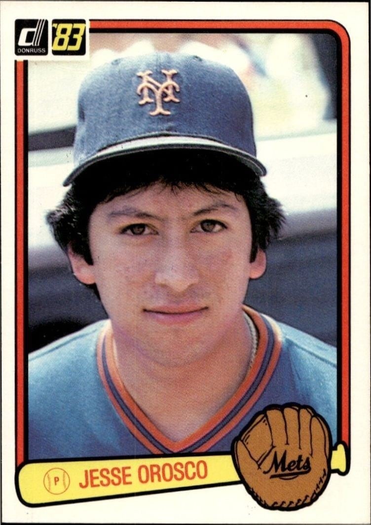1983 Donruss Jesse Orosco #434 trading card
