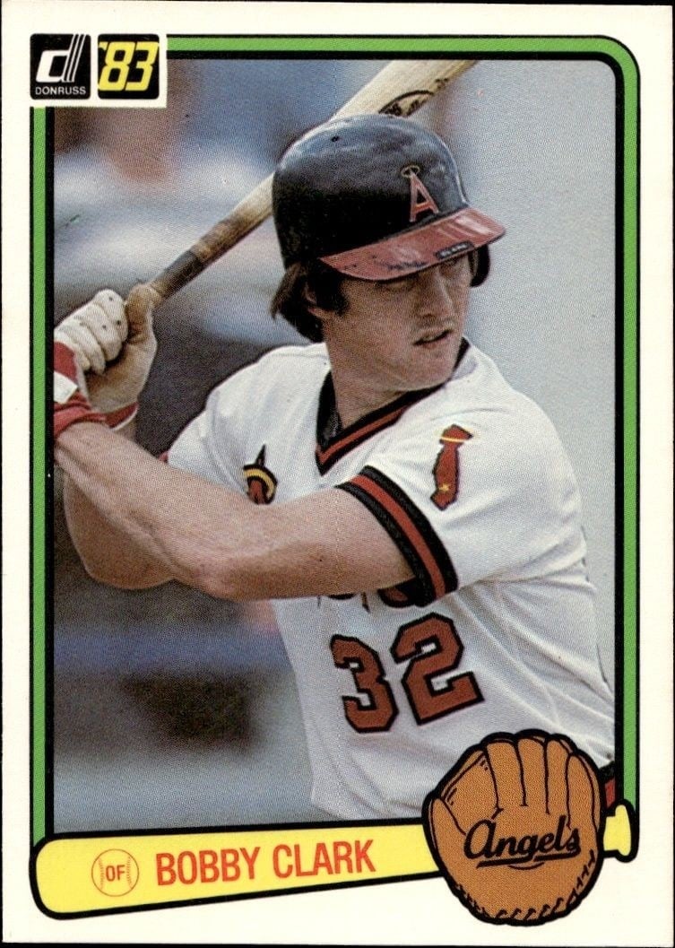 1983 Donruss Bobby Clark #444 trading card