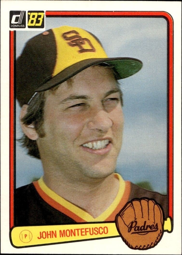 1983 Donruss John Montefusco #313 trading card